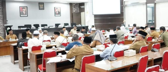 Badan Legislasi DPRA Bahas Raqan Aceh Mengenai Grand Design Syariat Islam