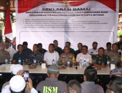 Seluruh Elemen Masyarakat Deklarasi Ciptakan Bitung Damai