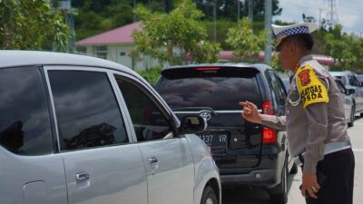 Dirlantas Polda Aceh Imbau Pemudik Jalur Tol Siapkan Saldo yang Cukup