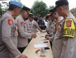 23 Senjata Api Personel Polres Aceh Utara Ditarik