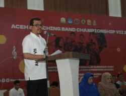 Asisten I Sekda Aceh Buka Kompetisi Marching Band AMBC 2023