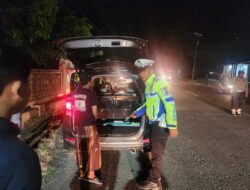 Antisipasi Guantibmas Jelang Pemilu 2024, Polres Pidie Jaya Gelar Razia