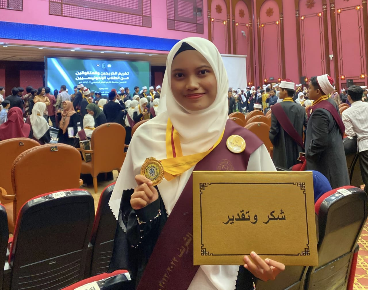 Filzah Jannati, Raih Predikat Summa Cum Laude di Universitas Al-Azhar Mesir 1 al-azhar