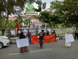 SMuR Aceh Barat Gelar Aksi Tolak Patriarki