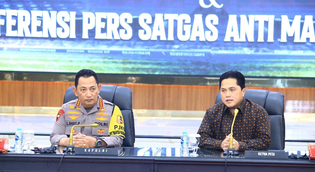 Berantas Mafia Skor, Polri dan PSSI Komitmen Jadikan Sepak Bola Indonesia Lebih Baik 1 sepak-bola