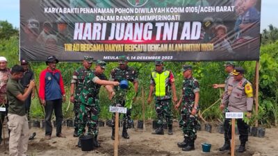 Danrem 012/TU Pimpin Peringatan Hari Juang Kartika TNI AD ke-78