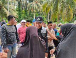 Ahmad Danion Silaturahmi Dengan Warga Pulau Teupah
