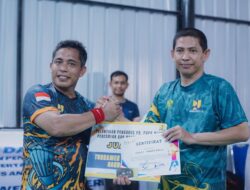 PB. PUPR Plus A Keluar Sebagai Juara I Kejuaraan Bulutangkis Antar SKPK Aceh Barat