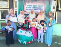 Sabet Dua Juara Festival Anak Saleh se-Kecamatan SimTim, Kepsek TK Ganting: Semoga Tahun Depan Bertambah