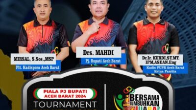 Kejuaraan Bulutangkis se-Aceh Perebutkan Piala PJ Aceh Barat Siap Digelar Maret 2024