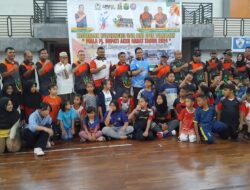 Asisten I Setdakab Aceh Barat Resmi Buka Turnamen Kejuaraan Bulutangkis Usia Dini