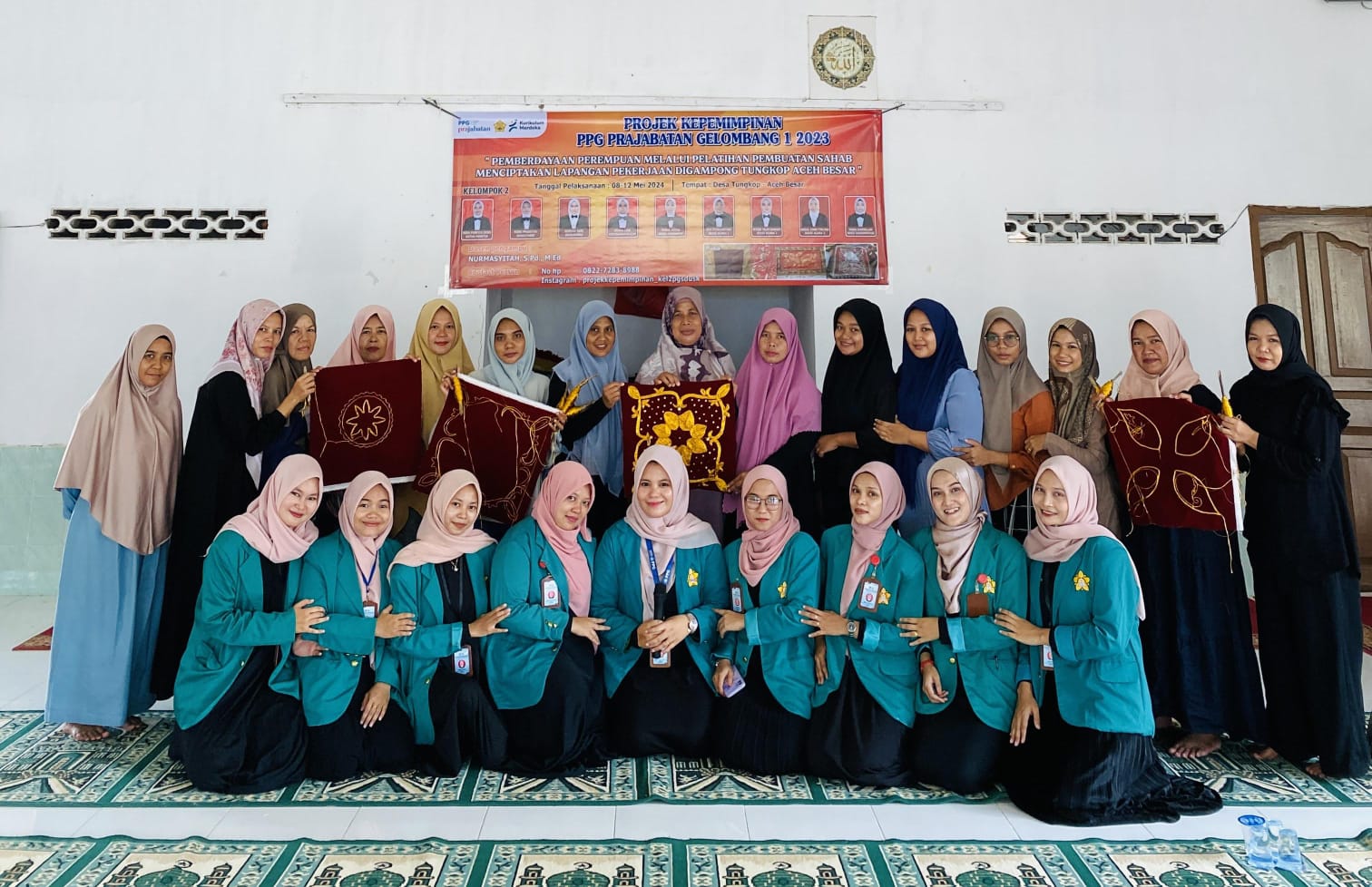 Mahasiswa PPG Prajabatan USK Gelar Pelatihan Pembuatan Sahab di Desa Tungkop 1 IMG 20240512 WA0016