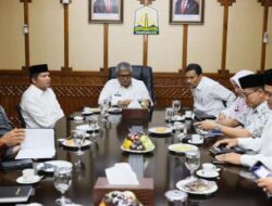 MPU Aceh Serahkan Taushiyah tentang Pelaksanaan PON kepada Pj. Gubernur