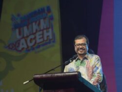 Pj Sekda Aceh Buka Pameran dan Bazar Produk UMKM Aceh