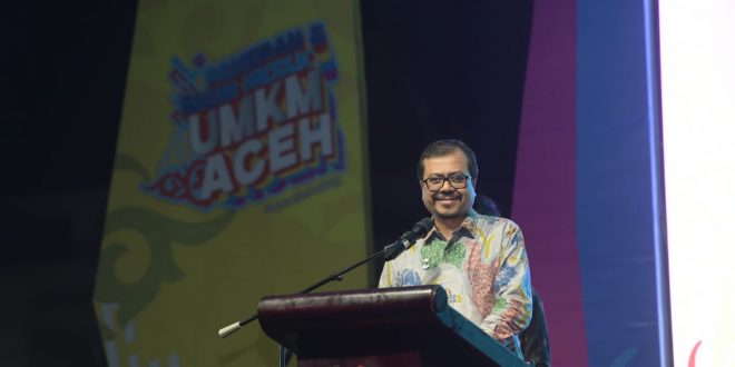 Pj Sekda Aceh Buka Pameran dan Bazar Produk UMKM Aceh 1 pj
