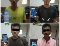 Tujuh Nelayan Ditangkap Saat Bermain Judi Online