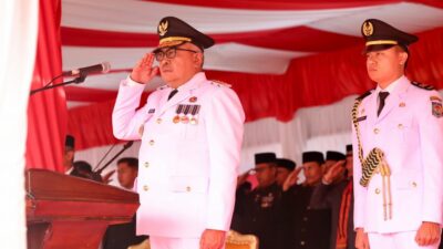 Pj Gubernur Bustami Pimpin Upacara Peringatan HUT RI Ke-79 di Aceh