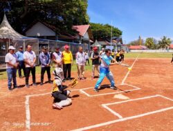 Pertandingan Cabor Softball di Aceh Barat Dimulai
