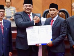 DPR Aceh dan Pj Gubernur Safrizal Tandatangani Nota Kesepakatan Perubahan KUA-PPAS 2024