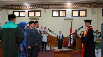 Siti Ramazan Dilantik sebagai Ketua DPRK Aceh Barat 2024-2029