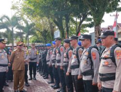 Polres Aceh Barat Siapkan 237 Personel untuk Pengamanan Pilkada Serentak 2024