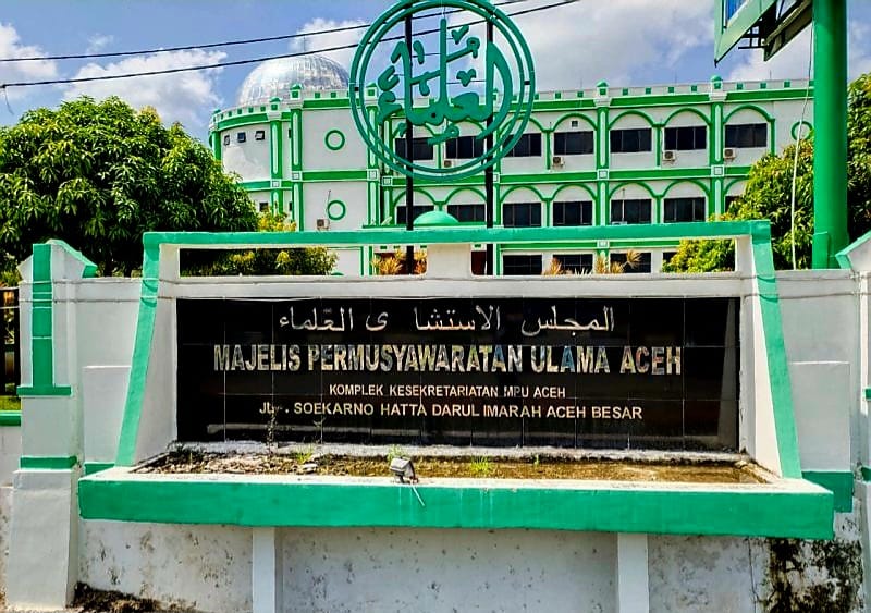 Halaman kantor MPU Provinsi Aceh, Selasa (17/2/2026). Foto: Ist