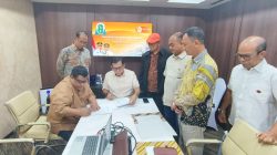 Pemkab Simeulue Teken Kerja Sama Sewa Gudang Beku Terintegrasi di Lugu