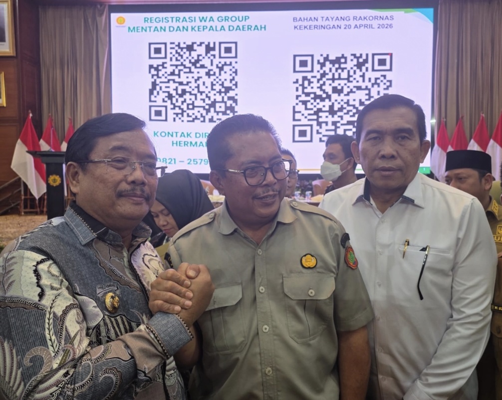 Bupati Simeulue Ikuti Rakornas Pertanian, Usulkan Program Strategis Hadapi Ancaman Kekeringan 1 Foto : (Ist)