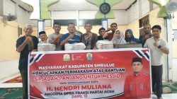 Wujud Kepedulian, Anggota DPRA H. Hendri Muliana Salurkan Bantuan Sajadah Panjang untuk Masjid At-Taqwa di Simeulue 2 IMG 20260709 WA0000