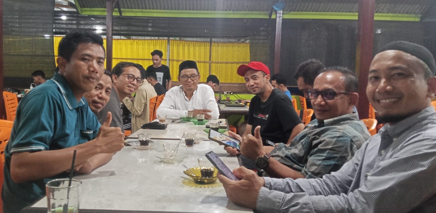 Rapat koordinasi BPMP Aceh dan PDM Simeulue persiapan kunjungan Menteri Pendidikan Dasar dan Menengah, Selasa malam (28/7/2026).