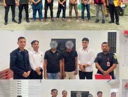 Satreskrim Polres Simeulue Serahkan 10 Tersangka Dugaan Pemalsuan Surat dan Penadahan ke Kejari