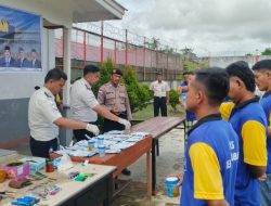 Sinergi TNI-Polri, Lapas Sinabang Tes Urine 20 Petugas dan 20 Warga Binaan