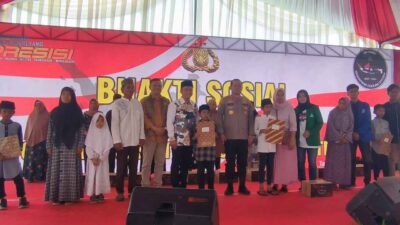 Kaops NCS Tebar 1.500 Paket Sembako di Tasikmalaya