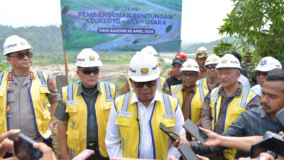 Pj Gubernur Bersama Forkopimda Tinjau Penyelesaian Pembangunan Proyek Strategis Nasional