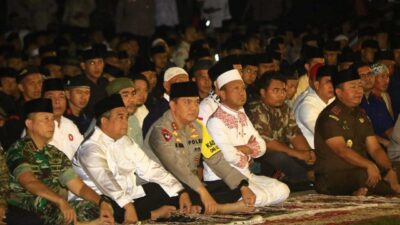 Polda Riau menggelar doa bersama