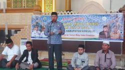 Wabup Nusar Amin Buka Daurah Tahfidz Intensif Ramadhan 1447 H di Masjid Agung Sinabang