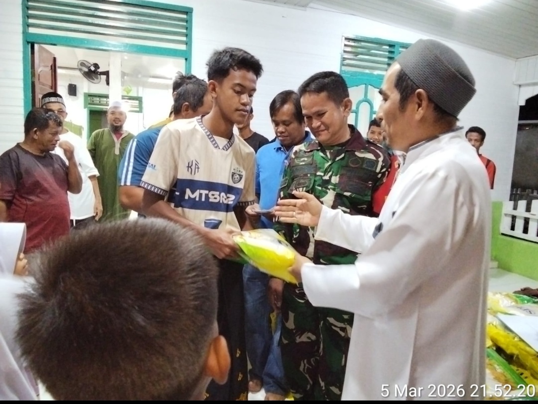 Pemdes Suka Jaya Salurkan 320 Sak Beras untuk Warga Kurang Mampu Lewat Program Peduli Sesama. Foto: (Lst) Situasi.co.id Kamis 5/3/2026