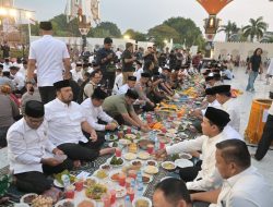 Satpol PP-WH Aceh Amankan Khanduri Nuzulul Qur’an dan Buka Puasa Bersama Mendagri di Masjid Raya Baiturrahman