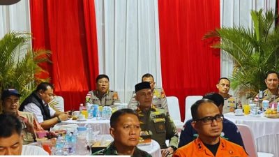 Kepala Satpol PP dan WH Aceh yang diwakili Kepala Bidang Kabid Tibumtranmas, Tarmizi, menghadiri kegiatan Vicon atau Zoom Meeting terkait pemantauan Siskamtibmas menjelang malam takbiran Idul Fitri 1447 Hijriah, Jumat (20/3/2026).