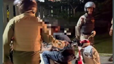 Tim Satpol PP dan WH Aceh melaksanakan patroli dini hari mulai pukul 00.15 WIB hingga 03.00 WIB guna memantau dan mengawasi aktivitas masyarakat di sejumlah titik, Jumat (13/03/2026). Foto: (Ist)