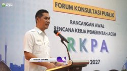 Di Forum Konsultasi RKPA 2027, Sekda Aceh Tekankan Penguatan Kerjasama