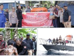 Polres Simeulue Gelar Bakti Kesehatan Dan Sosial Di Pulau Siumat Sambut Hut Bhayangkara Ke-80
