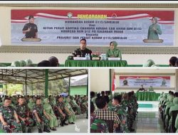 Dandim 0115/Simeulue Tekankan Disiplin dan Kekompakan dalam Jam Komandan