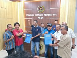 Nasir Nurdin Kembali Mendaftar sebagai Balon Ketua PWI Aceh Periode 2026–2031