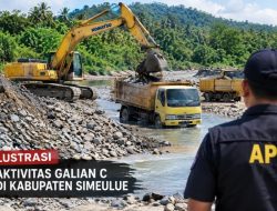 Diduga Marak Galian C Ilegal di Simeulue, APH dan Dinas Terkait Diminta Bertindak