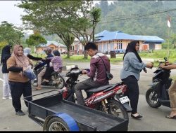 BPBD Simeulue Kembali Bagikan Masker, Waspadai Dampak Kabut Asap terhadap Kesehatan Masyarakat