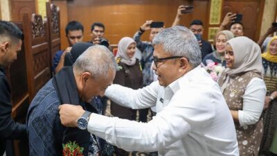 Tiba di Aceh, Sekda Sambut Kedatangan Joko Purwanto