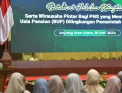 Buka Rapat Koordinasi Sosialisasi dan Penyerahan SK Calon Pensiun ASN, Sekda Aceh: Penghormatan Setinggi-tingginya Kepada Senior Memasuki Purna Bakti