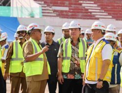 Tinjau Stadion Lhong Raya, Irjen Kemendagri Didampingi Pj Gubernur Aceh