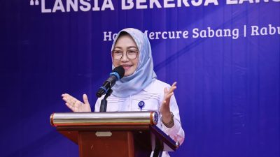 Estiarty Haryani, Plt. Direktur Jenderal Pembinaan Penempatan Tenaga Kerja dan Perluasan Kesempatan Kerja (Binapenta dan PKK). Foto: Dok. Humas Kemnaker
